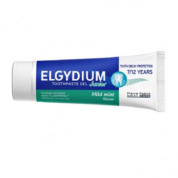 Elgydium Junior Toothpaste Gel Mild Mint 50ml | Παιδική Οδοντόκρεμα με Ήπια Γεύση Μέντας