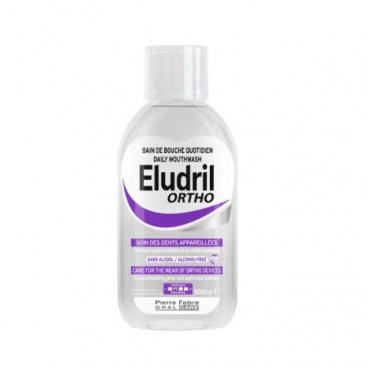 Elgydium Eludril Ortho Mouthwash 500ml | Στοματικό Διάλυμα για Ορθοδοντικούς Μηχανισμούς