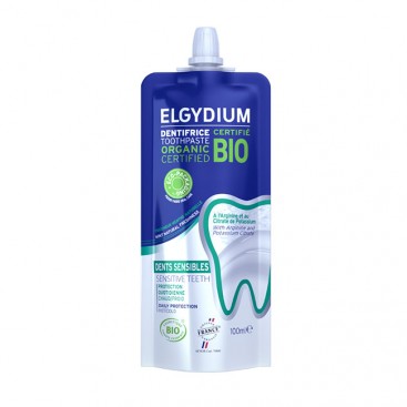 Elgydium Eco Bio Sensitive Toothpaste 100ml | Oδοντόπαστα για Μείωση της Οδοντικής Ευαισθησίας σε Ανακυκλώσιμη Συσκευασία 