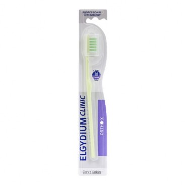 Elgydium Clinic Toothbrush Ortho - X 1τμχ | Ορθοδοντική Οδοντόβουρτσα για Ενήλικες