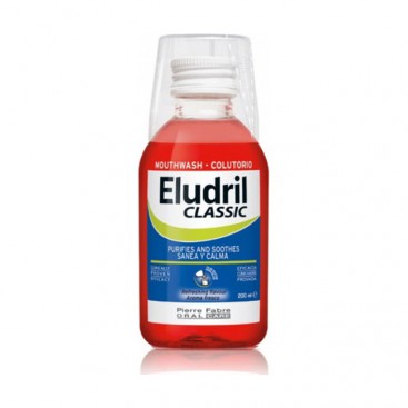 Elgydium Eludril Classic Mouthwash 200ml | Αντιμικροβιακό Στοματικό Διάλυμα Χλωρεξιδίνης 0,10%  