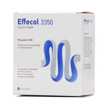 Epsilon Health Effecol 3350 24 φακελίσκοι | Για την Αντιμετώπιση της Δυσκοιλιότητας