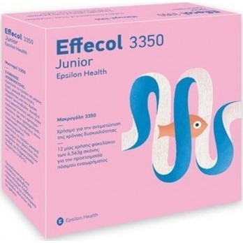 Epsilon Health Effecol Junior 3350 24 φακελίσκοι | Για τη Αντιμετώπιση της Δυσκοιλιότητας