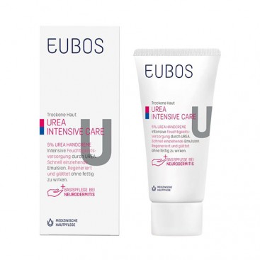 Eubos Urea 5% Hand Cream,75ml | Κρέμα Εντατικής Φροντίδας για Ξηρά & Σκασμένα Χέρια