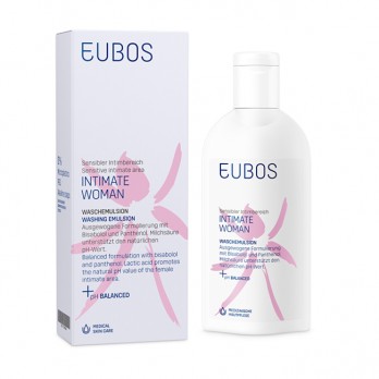 Eubos Intimate Care Feminin Washing Emulsion 200ml | Υγρό Καθαρισμού Ευαίσθητης Περιοχής