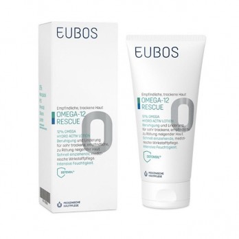 Eubos Omega-12 Rescue Hydro Active Lotion 200ml | Καταπραϋντικό Γαλάκτωμα Σώματος με Ωμέγα Λιπαρά Οξέα