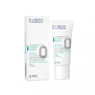 Eubos Omega-12 Rescue Face Cream 50 ml | Ενυδατική Κρέμα Προσώπου. με Ωμέγα Λιπαρά Οξέα 