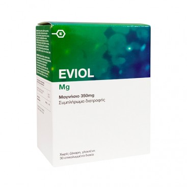 Eviol Magnesium 350mg 30tabs | Συμπλήρωμα Διατροφής με Μαγνήσιο