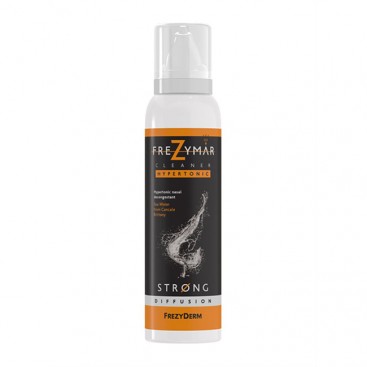 Frezyderm Frezymar Cleaner Hypertonic Strong 120ml | Υπέρτονο Ρινικό Αποσυμφορητικό με Θαλασσινό Νερό