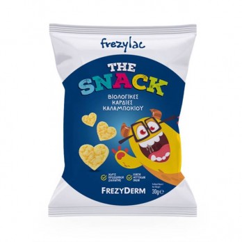 Frezyderm Frezylac The Snack 30gr | Βιολογικά Σνακ - Καρδιές Καλαμποκιού