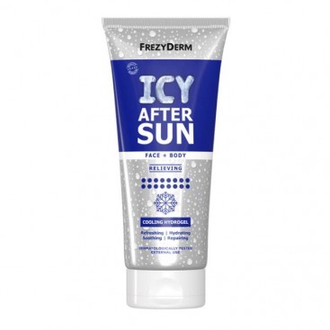 Frezyderm Icy After Sun Face & Body Cooling Hydrogel 200ml |  Δροσερό Τζελ για μετά τον Ήλιο για Πρόσωπο & Σώμα