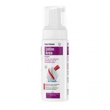 Frezyderm Intim Area Foam Ph4.0 200ml | Αφρός Καθαρισμού Ευαίσθητης Περιοχής 