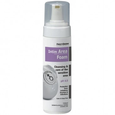 Frezyderm Intim Area Foam Ph4.0 150ml | Αφρός Καθαρισμού Ευαίσθητης Περιοχής 