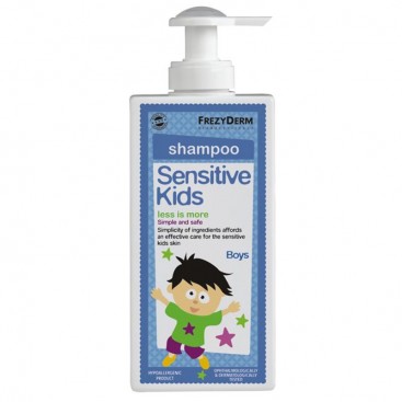 Frezyderm Sensitive Kids Shampoo for Boys 200ml |  Σαμπουάν για Αγόρια 