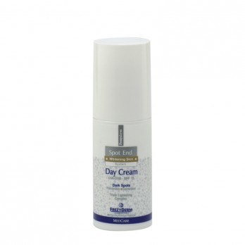 Frezyderm Spot End Day Cream SPF15  50ml | Λευκαντική Κρέμα Ημέρας για Πρόσωπο, Λαιμό & Ντεκολτέ