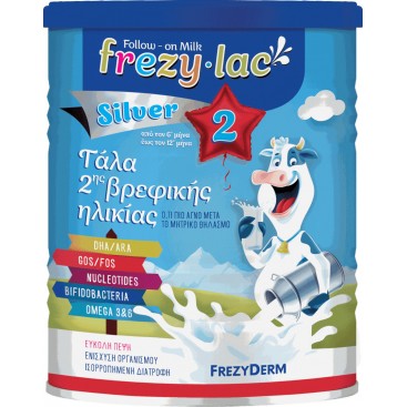 Frezyderm Frezylac Silver 2 400gr|Γάλα 2ης Βρεφικής Ηλικίας 6-12m+ 