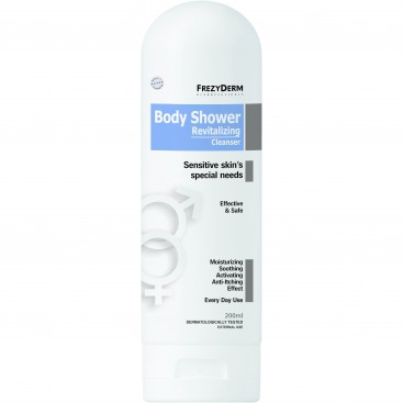 Frezyderm Body Shower Revitalizing Cleanser 200ml | Καθαρισμός Ευαίσθητης Επιδερμίδας