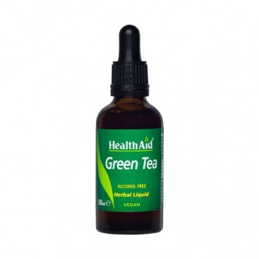 Health Aid Green Tea Liquid, 50ml | Συμπλήρωμα Διατροφής με Πράσινο Τσάι σε Υγρή Μορφή 