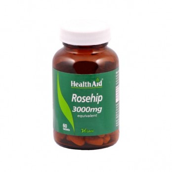 Health Aid Rosehip 3000mg 60tabs | Συμπλήρωμα Διατροφής με Εκχύλισμα Καρπών Αγριοτριανταφυλλιάς