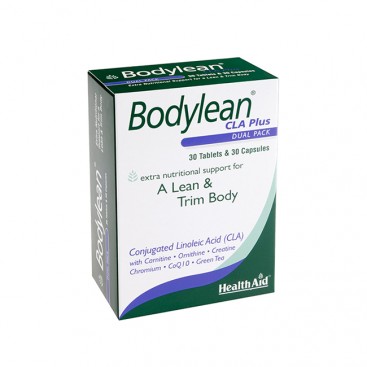 Health Aid Bodylean CLA Plus  30caps & 30tabs | Συμπλήρωμα Διατροφής για Αδυνάτισμα & Σύσφιγξη