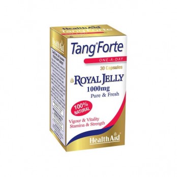 Health Aid Tang Forte Royal Jelly 1000mg 30caps|  Συμπλήρωμα Διατροφής με Βασιλικό Πολτό