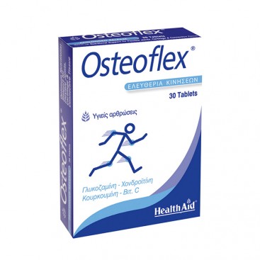 Health Aid Osteoflex 30tabs | Συμπλήρωμα Διατροφής με Γλυκοζαμίνη & Χονδροϊτίνη