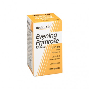 Health Aid Evening Primrose Oil 1000mg 30caps | Συμπλήρωμα Διατροφής με Έλαιο Νυχτολούλουδου 