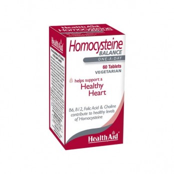 Health Aid Homocysteine Balance 60tabs | Συμπλήρωμα Διατροφής για Εξισορρόπηση των Επιπέδων Ομοκυστεΐνης στο Αίμα