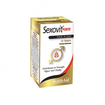 Health Aid Sexovit Forte 30 tabs |  Συμπλήρωμα Διατροφής για Τόνωση Ανδρικής & Γυναικείας Σεξουαλικότητας