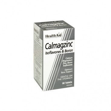 Health Aid Calmagzinc  90tabs | Συμπλήρωμα Διατροφής με Συνδυασμό Μετάλλων για Υγιή Οστά 