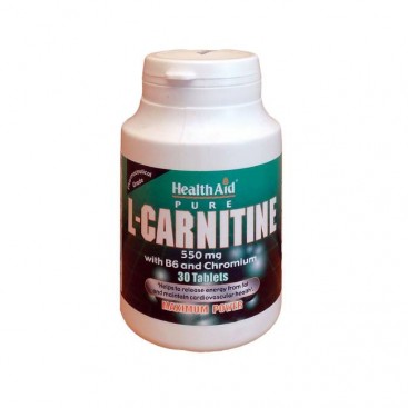 Health Aid L-Carnitine 30tabs | Συμπλήρωμα Διατροφής με Καρνιτίνη