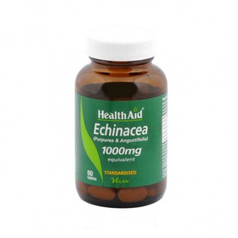 Health Aid Echinacea 1000mg 60tabs | Συμπλήρωμα Διατροφής με Εχινάκεια για τη Φυσική Θωράκιση & Άμυνα του Οργανισμού