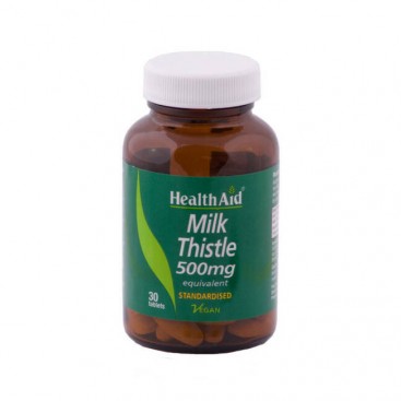 Health Aid Milk Thistle 500mg  30Vetabs | Φυσικό Ισχυρό Αντιοξειδωτικό