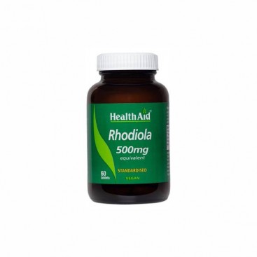 Health Aid Rhodiola 60tabs | Φυσικός Ρυθμιστής της Καλής Διάθεσης 