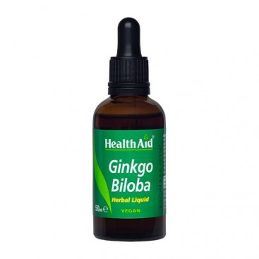 Health Aid Ginkgo Biloba 50ml | Συμπλήρωμα Διατροφής Ginkgo Biloba σε Υγρή Μορφή 