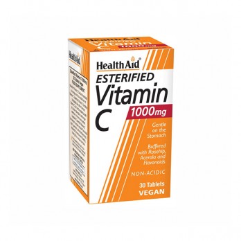 Health Aid Esterified Vitamin C 1000mg 30tabs | Εστέρας Βιταμίνης C με Bιοφλαβονοειδή