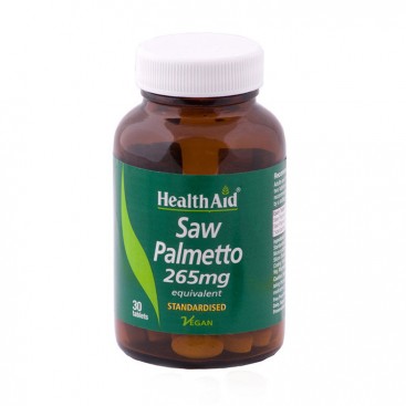 Health Aid Saw Palmetto Berry Extract 30tabs |Συμπλήρωμα Διατροφής  για το Ανδρικό Ουροποιητικό Σύστημα 