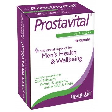 Health Aid Prostavital Men's Health & Wellbeing 90caps | Συμπλήρωμα Διατροφής για την Καλή Υγεία του Προστάτη 