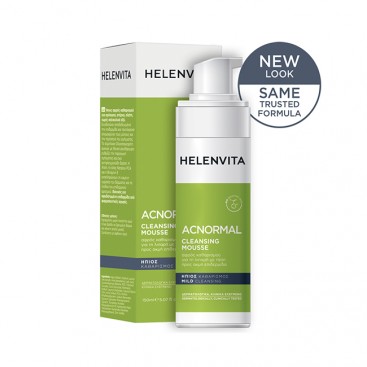 Helenvita ACNormal Cleansing Mousse 150ml |  Αφρός Καθαρισμού για Λιπαρές-Ακνεϊκές Επιδερμίδες 