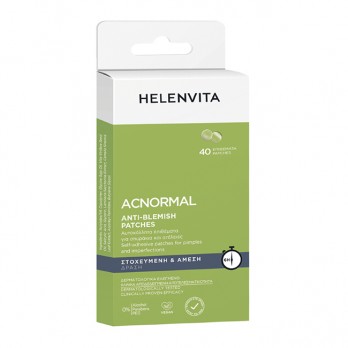 Helenvita ACNormal Anti-Blemish Patches 40τμχ | Διάφανα Αυτοκόλλητα Επιθέματα για Σπυράκια και Ατέλειες 