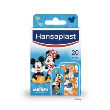 Hansaplast Junior Disney Mickey 20strips   | Αυτοκόλλητα Επιθέματα για Παιδιά