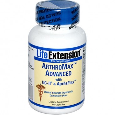 Life Extension Arthromax Advanced With UC-II® & ApresFlex, 60 Φυτικές Κάψουλες