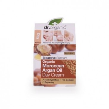 Dr.Organic Moroccan Argan Oil Day Cream Κρέμα Ημέρας με Βιολογικό έλαιο Αργκάν 50ml