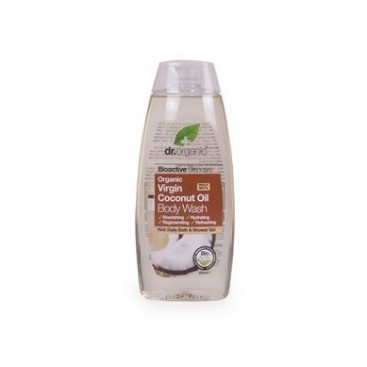 Dr.Organic Virgin Coconut Oil Body Wash , Αφρόλουτρο με Βιολογικό Έλαιο Καρύδας ,250ml