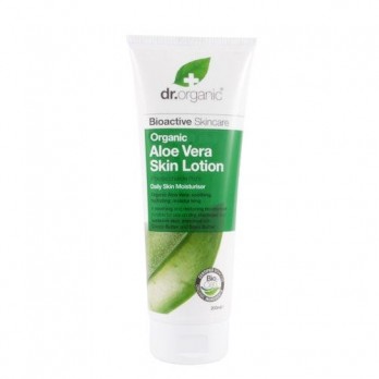 Dr.Organic Aloe Vera Skin Lotion 200ml Ενυδατικό Γαλάκτωμα Σώματος με Αλόη Βέρα