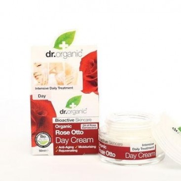 Dr.Organic Rose Otto Day Cream Κρέμα Ημέρας με Βιολογικό Έλαιο Τριαντάφυλλου 50ml