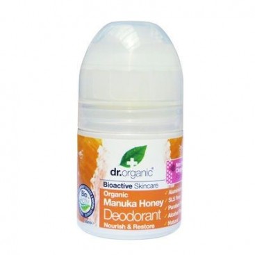 Dr.Organic Manuka Honey Deodorant Αποσμητικό με Βιολογικό Μέλι Μανούκα 50ml