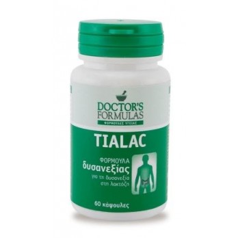 Doctor's Formulas Tialac Φόρμουλα Δυσανεξίας 60 κάψουλες