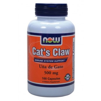 Now Foods CATS'S CLAW 500 mg, 100caps |  Συμπλήρωμα Διατροφής με Αντιοξειδωτικές Ιδιότητες 