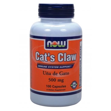 Now Foods CATS'S CLAW 500 mg, 100caps |  Συμπλήρωμα Διατροφής με Αντιοξειδωτικές Ιδιότητες 